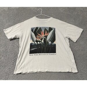 New Madewell NYBG Men Design T Shirt White Size Small New York Botanical Garden